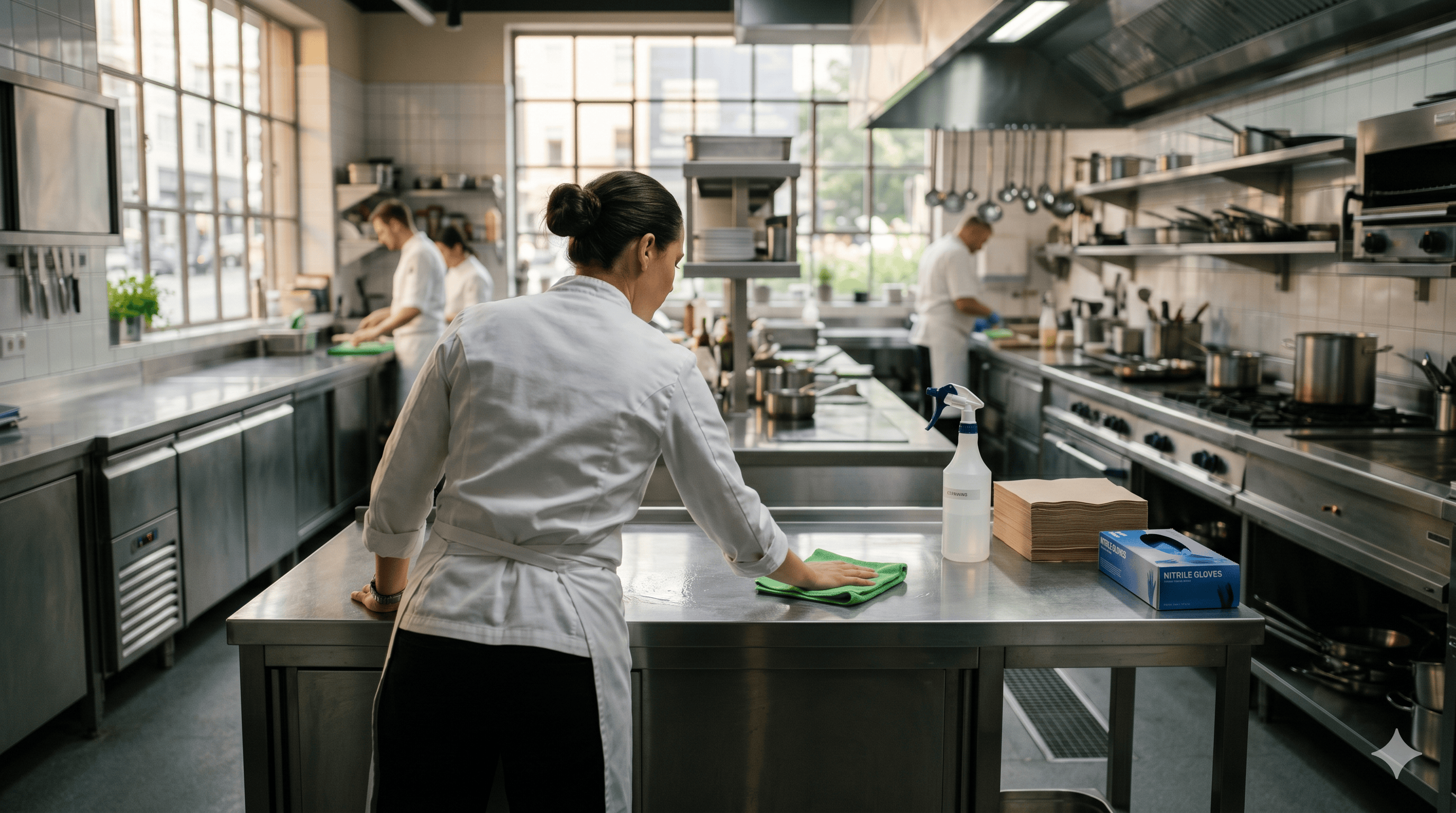 Środki czystości do restauracji — kompletny przewodnik HACCP od kuchni po toalety