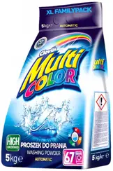 Proszek do prania MULTICOLOR / WIREK  5kg 50 prań UNIWERSALNY