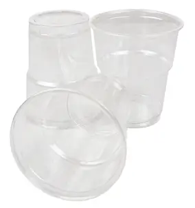 Kubek PET wykonany z przeźroczystego tworzywa i wytrzymałego tworzywa. Idealnie nadaje się do shake`ów, deserów, soków i koktajli. Pojemność: 200ml. Opakowanie zawiera: 50 szt.

<!-- P20 K40-->                                                         ...