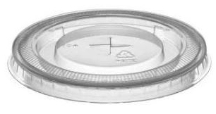 Wieczko PET płaskie z nacięciem o średnicy: 78mm, opakowanie zawiera: 50 szt.