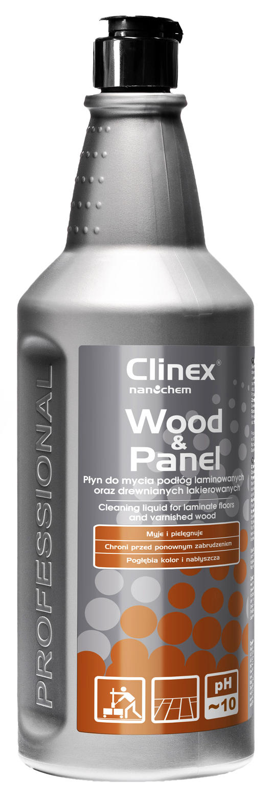 CLINEX Wood Panel 1LMycie paneli Skoncentrowany płyn do mycia i pielęgnacji podłóg wodoodpornych, zarówno drewnianych jak i laminowanych. Nie pozostawia na mytej posadzce smug i zacieków. Szybko wysycha.
Nowoczesna technologia sprawia, że czyszczone powierzchnie są chronione przed po...