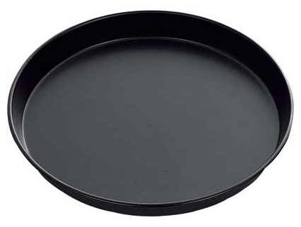 Blacha do pizzy HENDI średnica 320 mm, okrągła ze stali, czarna.