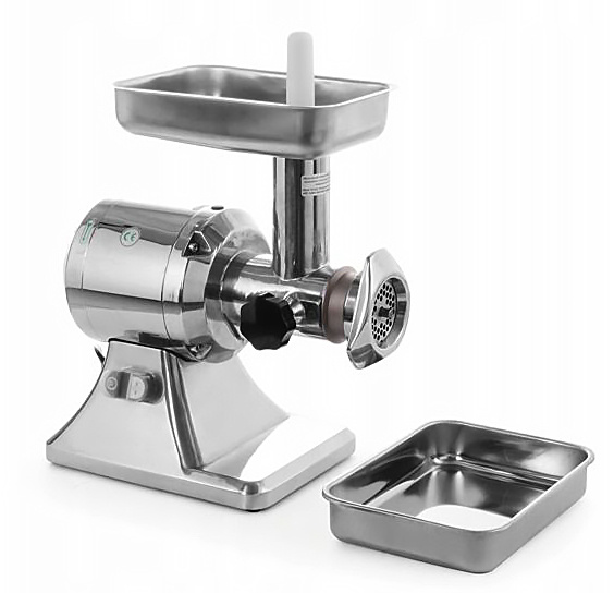 *Wydajność to 200kg/h.
   *Wałek ślimakowy wykonany ze specjalnego stopu aluminium.
   *Korpus, lej załadowczy i pojemnik na mięso wykonane ze stali nierdzewnej.
   *Kołek dociskowy wykonany z polietylenu.
   *Wyciszona przekładnia zębata pracująca...