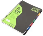 Kołozeszyt B5 100kart. z kolor.margin.