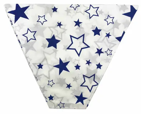 Opakowanie na FRYTKI 200g . 200szt ROŻEK GAZETA 220x220mm