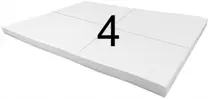 Etykieta samoprzylepna A4 105x149 mm, 4 sztuki w arkuszu, 100 arkuszy