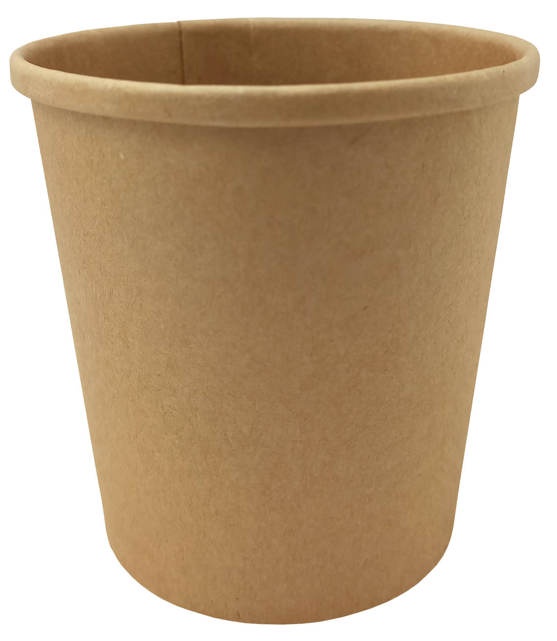 Pojemnik na zupę papierowy 450ml kraft, średnica 97mm, jednorazowy