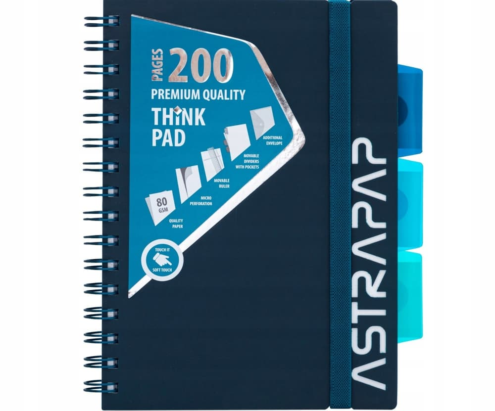 Kołozeszyt B5 ASTRAPAP 200 kart