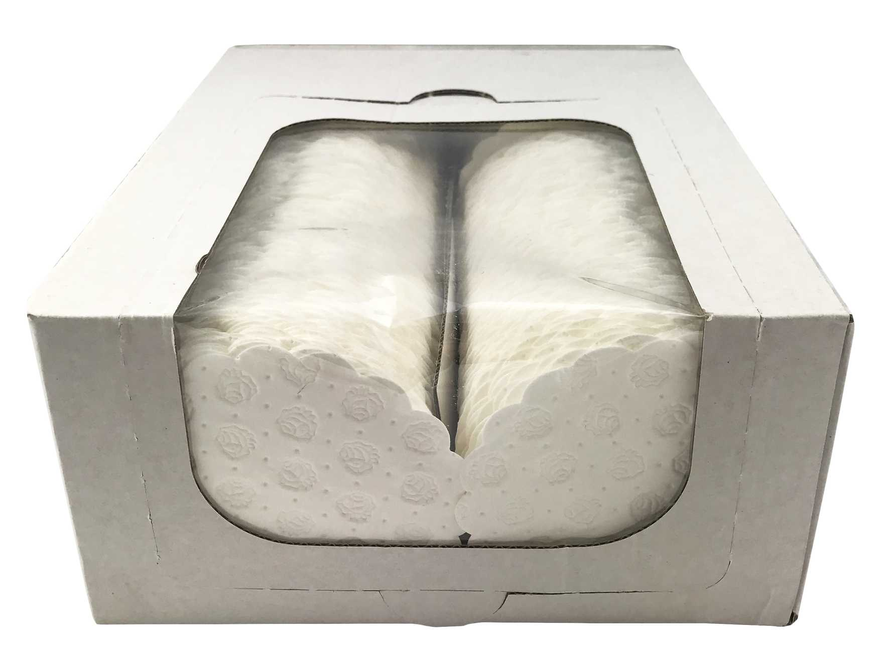 Serwetka pod filiżankę BIAŁA 500szt Srednica 9 cm. Białe, okrągłe, serwetki papierowe pod filiżankę o średnicy: 9 cm. Gramatura: 45gr. Opakowanie zawiera: 500 szt.
<!-- M1 P10 K20-->