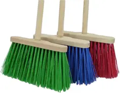 Szczotka Ulicówka miotła drew/pcv+kij 30