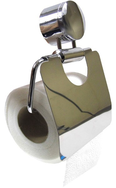 Uchwyt na papier toaletowy Clara wykonany ze stali nierdzewnej i wysokiej jakości tworzyw. Trwały, solidnie wykonany, mocowany za pomocą śrubek, które są w zestawie.

   *Wymiary: 13,5x12 cm
   *Materiał: stal chromowana / polipropylen