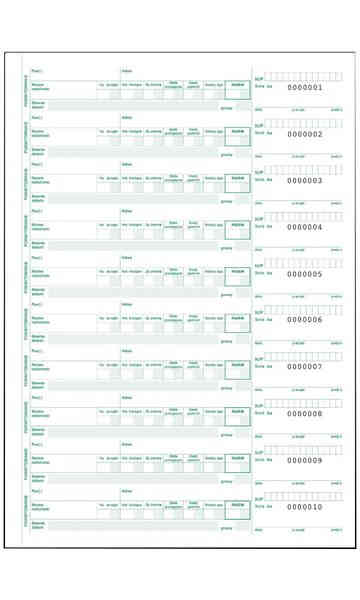 Druki akcydensowe przeznaczone do wypełniania, wykorzystywane w czynnościach urzędowych, handlowych. Niezbędne w funkcjonowaniu firm, urzędów i innych jednostek zgodnie z obowiązującymi normami prawnymi.