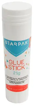 Klej w sztyfcie bezbarwny. Typ PVP. Supermocny, nietoksyczny, nie marszczy papieru. Idealny do papieru zwykłego i dekoracyjnego, kartonu, tkanin i fotografii. 2 lata gwarancji. W pudełku 12szt

