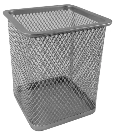 Przybornik met. na długopisy prost.80x80x100