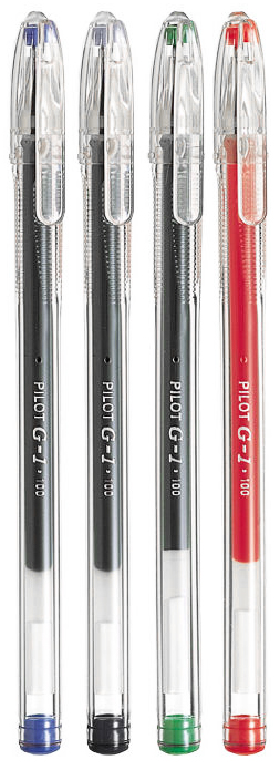 Długopis żelowy Pilot, posiada pióro z wymiennym wkładem żelowym. Końcówka ze wzmacnianej stali nierdzewnej. Tusz żelowy zapewnia niezmierną miękkość i płynność pisania. Gładka i równa linia pisania.