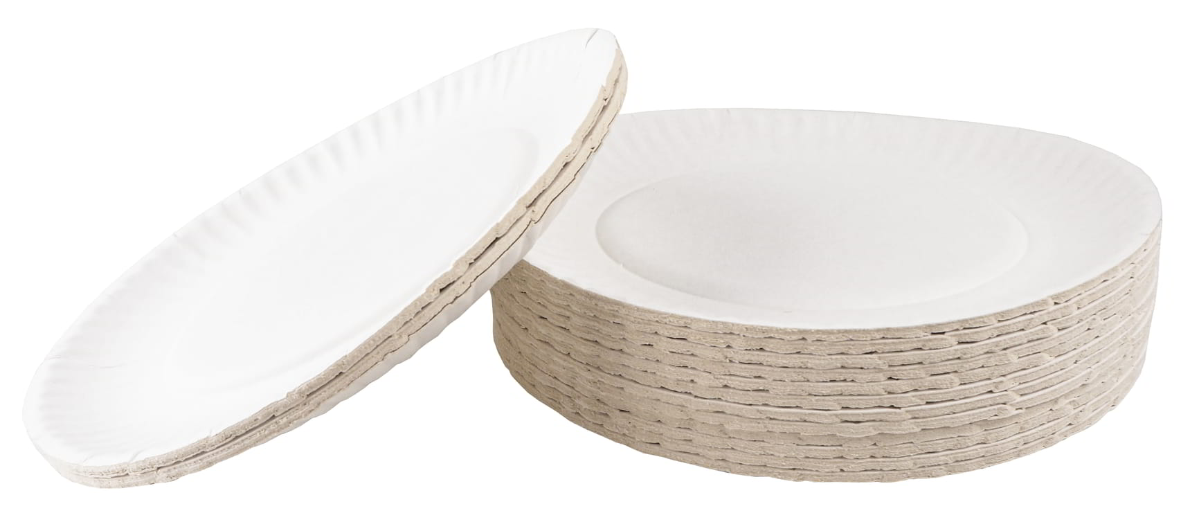 Talerz papierowy 18 cm biały, opakowanie 100 sztuk