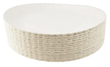 Talerz papierowy 18cm 100szt BIAŁY