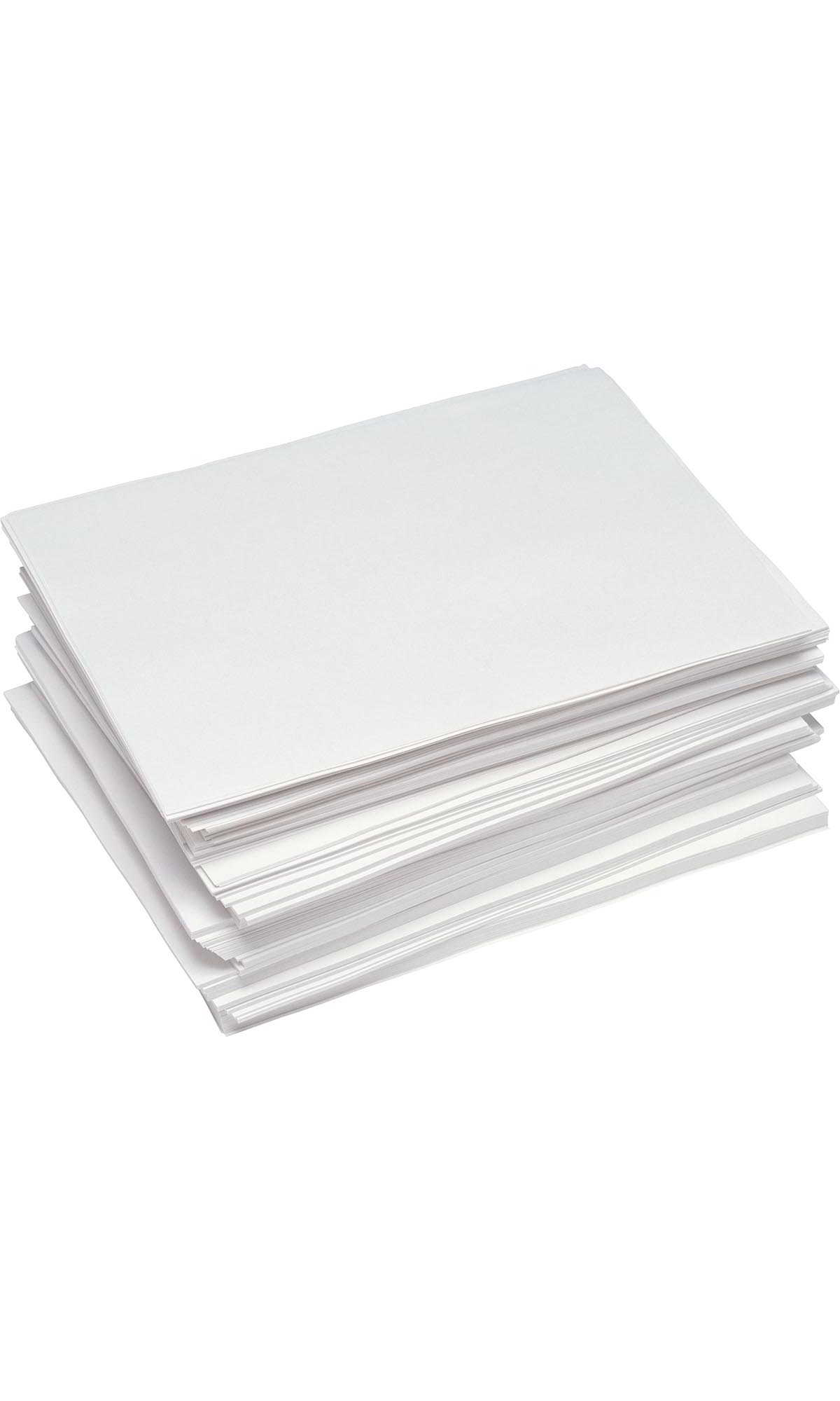 Papier pakowy półpergamin 40g, format 40x60cm, zbiorcze opakowanie 10kg, biały.