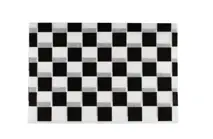 Papier do pakowania burgerów +PE 300x400 szachownica czarna 1000 ark.