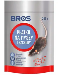 BROS na myszy-szczury 200g Płatki TOREBKA