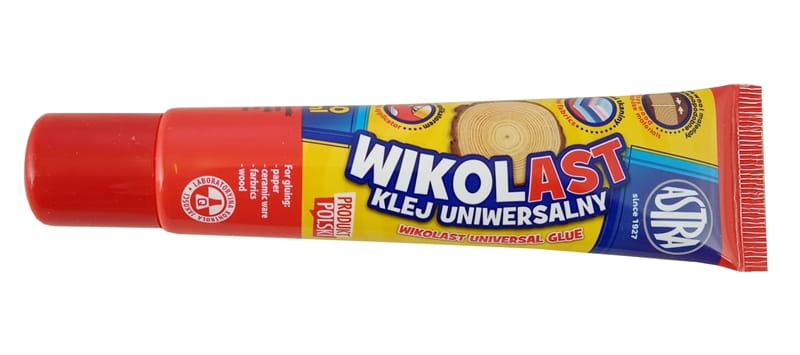 Klej WICOLAST uniwersalny 40ml w tubie z czerwoną nakrętką