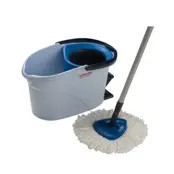 UltraSpeed Mini jest prostym w użyciu, kompaktowym systemem z przełomową wyciskarką obrotową i główką mopa wykonaną w 100% z mikrowłókien. System umożliwia skuteczne sprzątanie w krótszym czasie, obniża koszty i wymaga mniejszego wysiłku użytkownika. S...