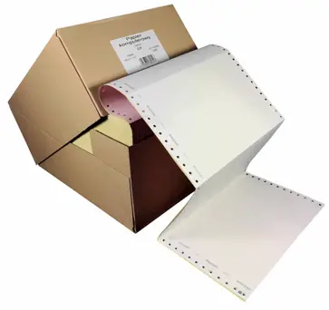 Papier komputerowy 1+2  6" O/K 1200skład 49g/m2 + 54g/m2 + 51g/m2