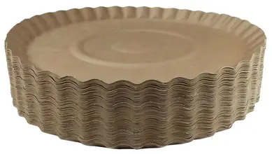 Talerz papierowy 42cm 100szt KRAFT