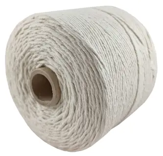Sznurek bawełnian biały do wędlin 0,5 kg nici bielone lniane 360mb