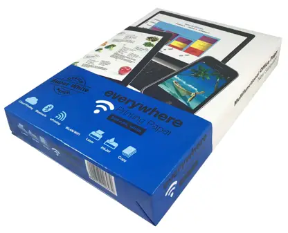 Uniwersalny papier do drukarek klasy C, format: A4, gramatura: 80g.  Opakowanie zawiera 500 arkuszy.