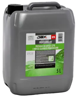 JAX Płyn do szyb Profesional 5L do szyb i innych powierzchni gładkich