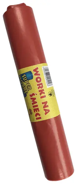 Worki na śmieci LD 60L 60/80 10szt CZERWONE