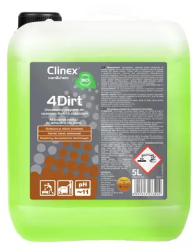 CLINEX 4Dirt 5LUsuwanie tłustych zabrudzeń z powierzchni różnych