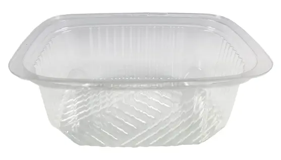 Pojemnik PS prostokątny 1500ml przezroczysty PRATIPACK opakowanie zbiorcze