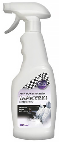 CAR PREMIUM płyn do czyszczenia tapicerki samochodowej 500 ml w butelce z rozpylaczem