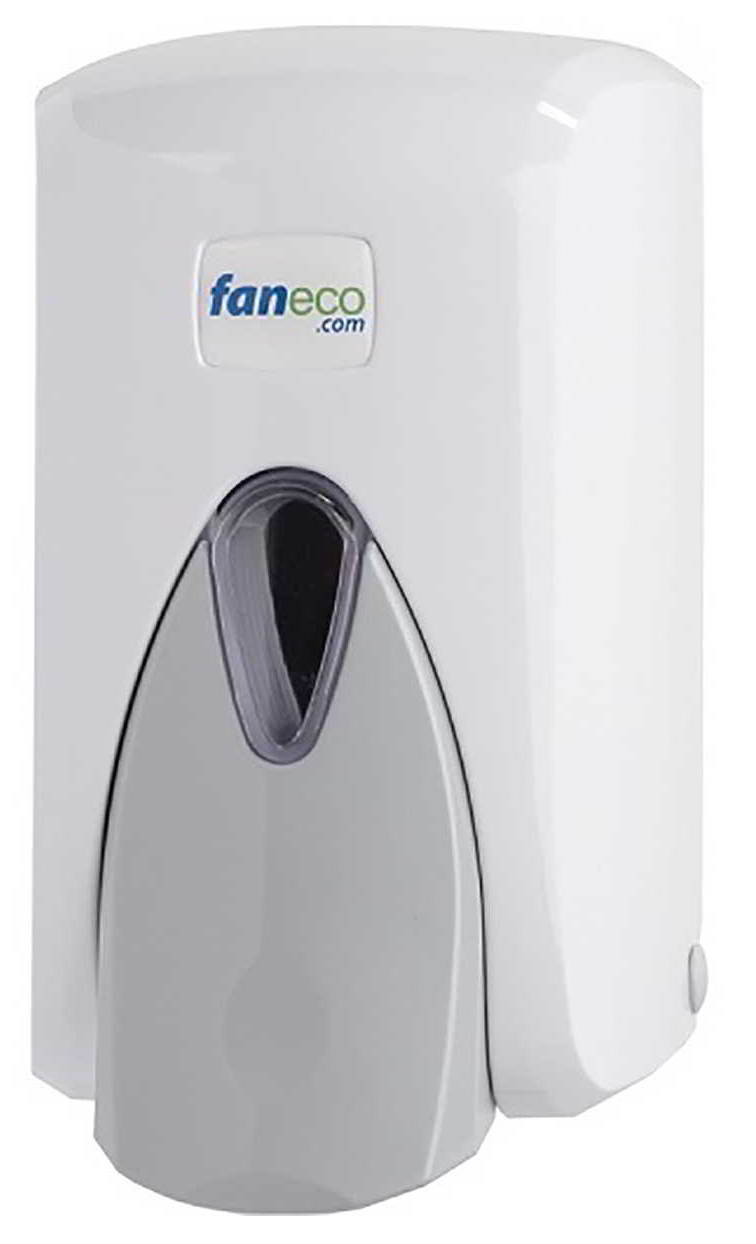 Dozownik mydła 0,5L biały POP Dozownik mydła, pojemność: 0,5l. Okienko kontroli poziomu mydła w dozowniku, zamknięcie: kluczyk plastikowy.
*Materiał: plastik ABS
*Kolor: biało-szary
*Pojemność: 0,5l
*Kontrola: okienko do kontroli poziomu mydła w dozowniku
*Zam...