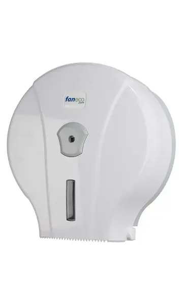 Podajnik papieru toalet. 18cm biały POP