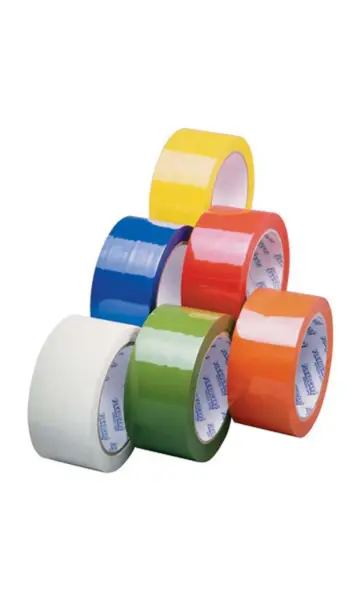 Taśma pakowa 48/40 KOLOROWA czerwona/niebieska/żółta/zielona