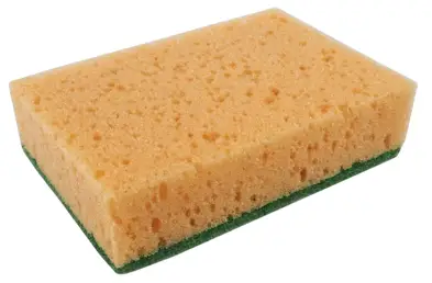 Dwuwarstwowa gąbka gospodarcza, przeznaczona do mycia bardzo zabrudzonych powierzchni. Wykonana z produktów o wysokiej jakości.

Wymiary: 9 cm x 13 cm