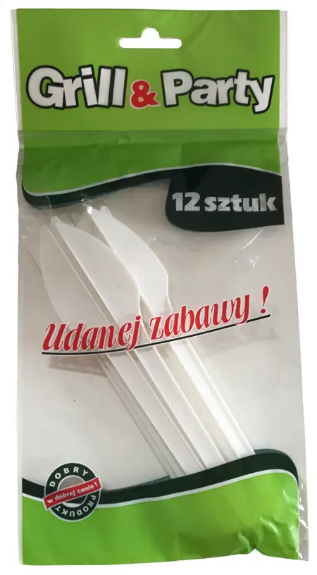 Piknik party Nóż drewniany 6szt
