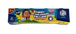 Farby do malowania palcami 4 kol x 50ml ASTRA Creativo