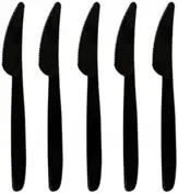 Nóż SUPERIOR CZARNY 17,5cm 50szt