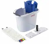 VILEDA UltraSpeed Mini  MOP ZESTAW kompl Wiadro+kij teleskopowy+ uchwyt+ mop wymienny