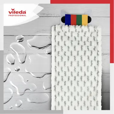 VILEDA UltraSpeed MINI nakładka  Microlite na zatrzaski płaski