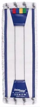 Wysokiej jakości mop kieszeniowy z mikrowłókien, przeznaczony do mycia na mokro i wilgotno. Nadaje się do wszystkich powierzchni posadzek, szczególnie rekomendowany do mycia parkietu, glazury. Pozwala skutecznie myć powierzchnie bez urzycia środków che...