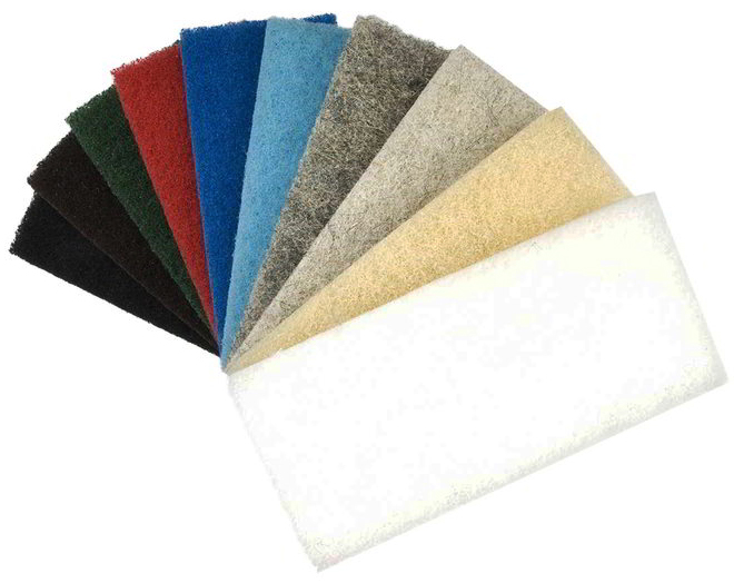Pad ręczny 25x11.5cm do czyszczenia dostępny w wielu kolorach abrazyjnych