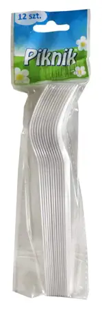 Piknik party Widelec drewniany  6szt