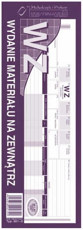 Druki akcydensowe przeznaczone do wypełniania, wykorzystywane w czynnościach urzędowych, handlowych. Niezbędne w funkcjonowaniu firm, urzędów i innych jednostek zgodnie z obowiązującymi normami prawnymi.