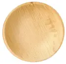 Liść Palmowy Talerz okrągły 18cm 25szt PURE 18,5/2,5cm - widok alternatywny