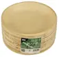 Liść Palmowy Talerz okrągły 18cm  25szt PURE 18,5/2,5cm